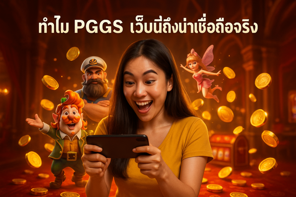 ทำไม PGGS เว็บนี้ถึงน่าเชื่อถือจริง