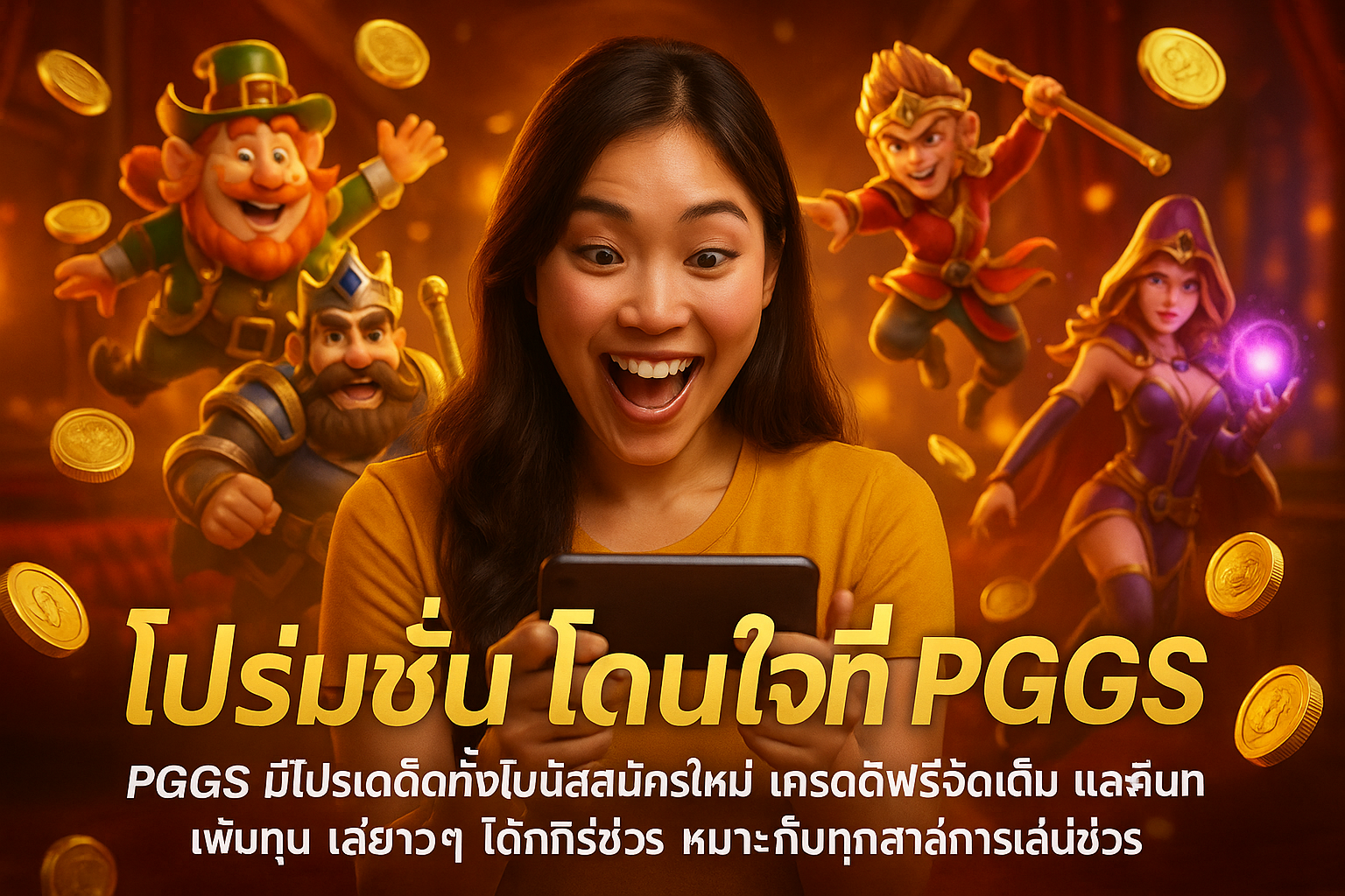 โปรโมชั่นโดนใจที่ PGGS