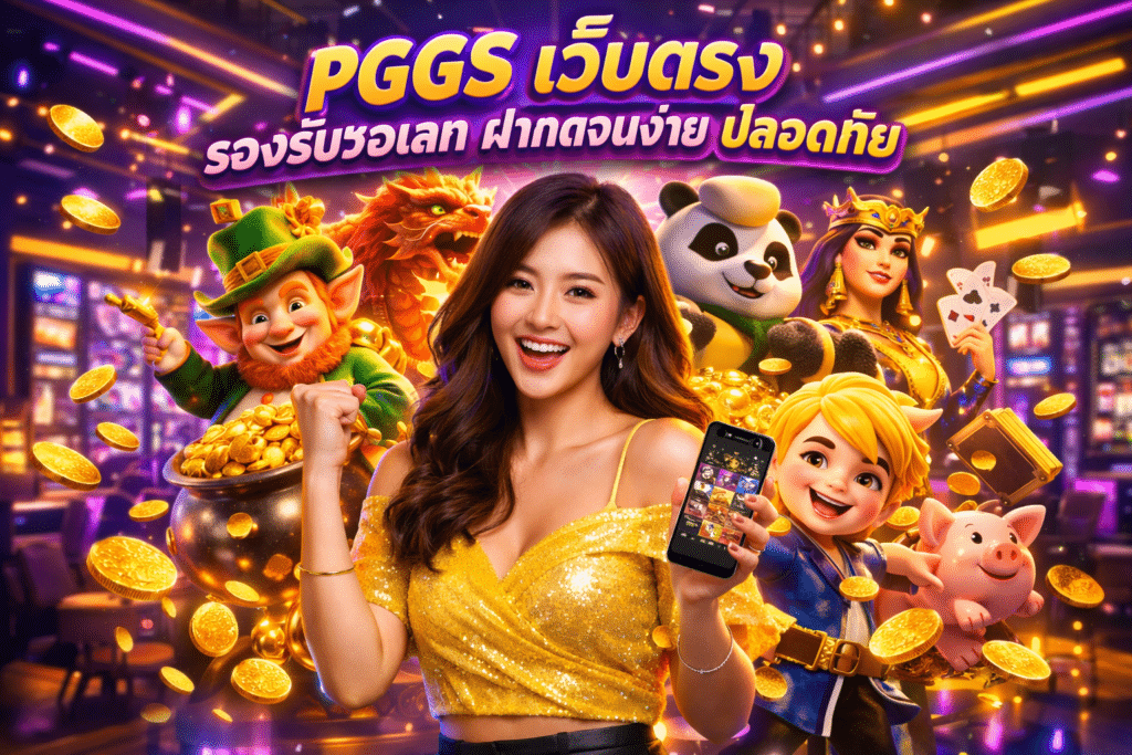 PGGS เว็บตรง รองรับวอเลท ฝากถอนง่าย ปลอดภัย