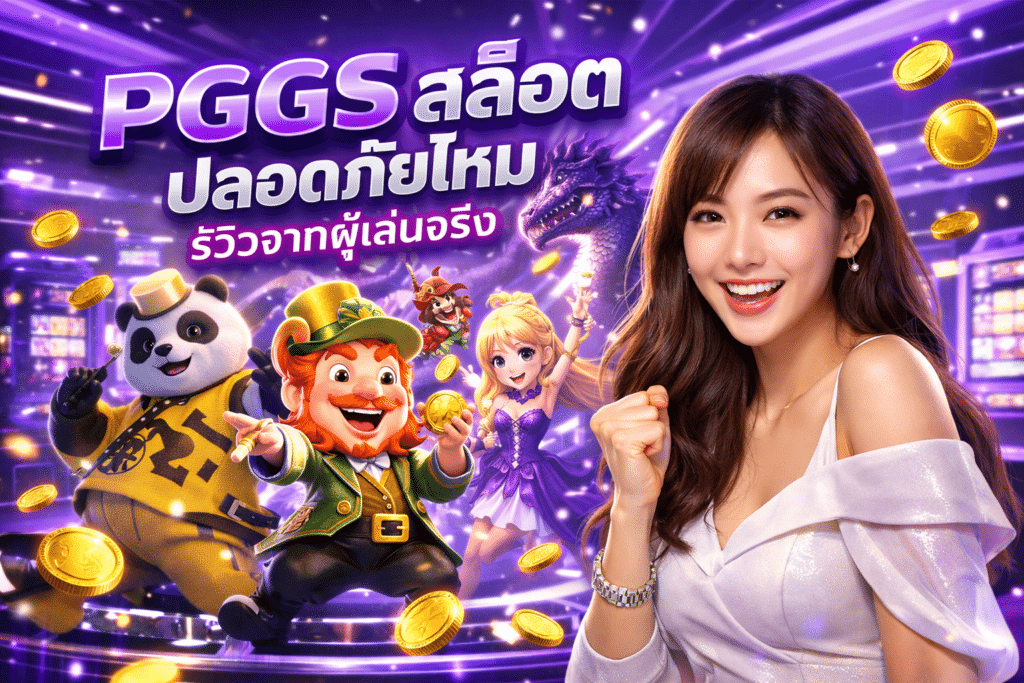 PGGS สล็อต ปลอดภัยไหม รีวิวจากผู้เล่นจริง